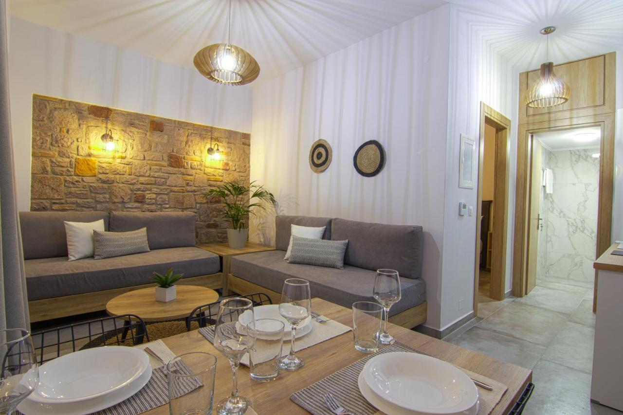 Onar Limnos II Luxury Apartments Moúdhros Exterior foto
